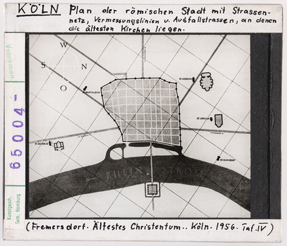 Vorschaubild Köln: Plan der römischen Stadt 